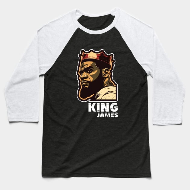 James KING Baseball T-Shirt by vectrus